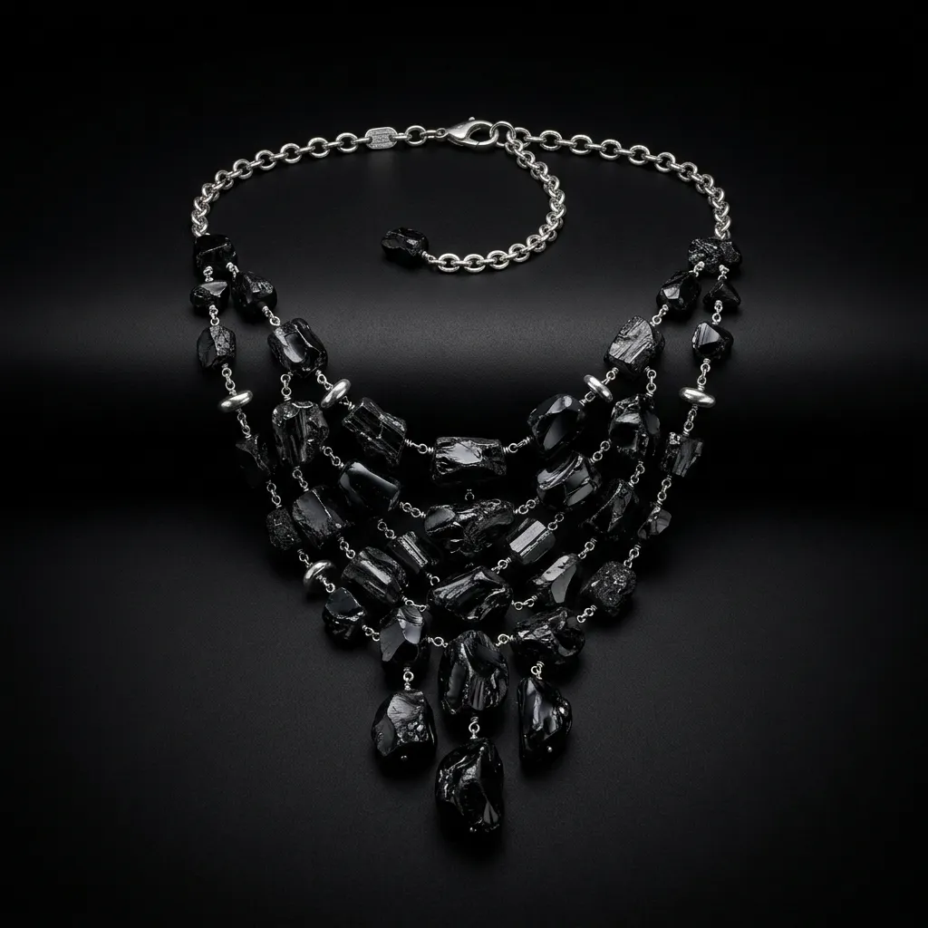 Midnight Cascade Necklace